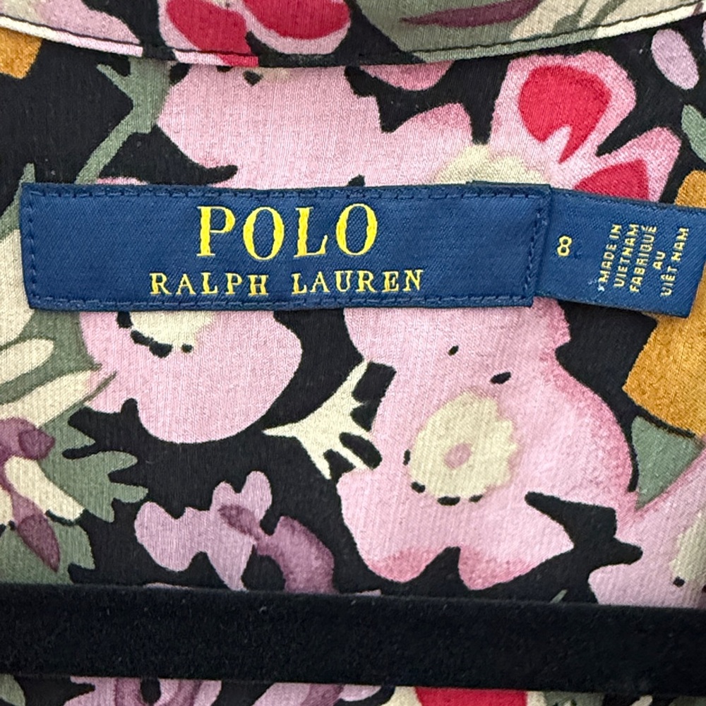 Ralph Lauren Polo Floral Dress. Size 8 - Picture 5 of 17